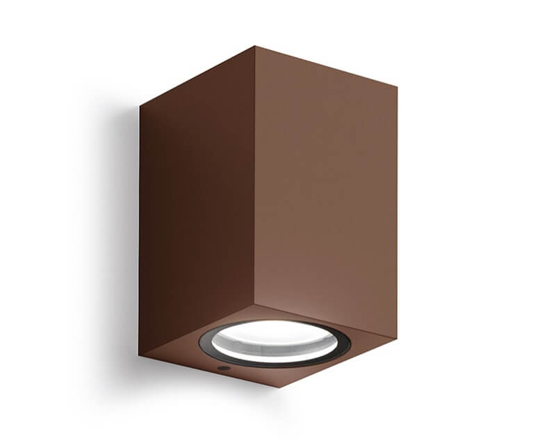 Shin M Gea Luce Applique Per Esterno Monoemission rugginee