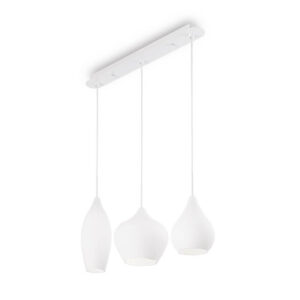 Soft Sp3 Ideal Lux Lampadario in Vetro Soffiato 3 Luci