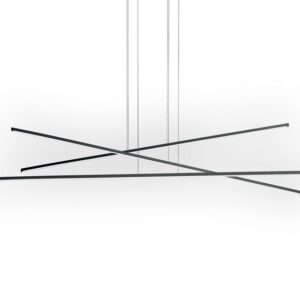 Straight P3 Linea Light Sospensione Led Moderna Decòrative