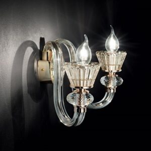 Strauss Ideal Lux Applique Classico Vetro Soffiato