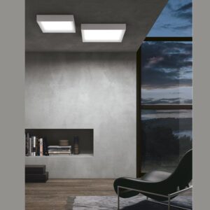 Tara Q Decòrative Linea Light Plafoniera Applique Led Quadrata