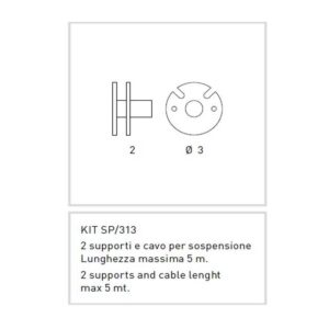 Sp/313 Kit Per Decentramento Tre Grazie Sil Lux