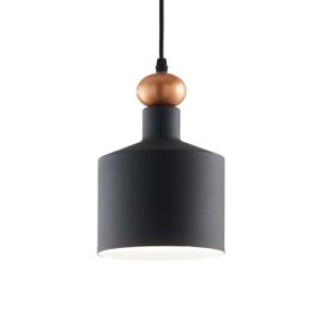 Triade-3 Ideal Lux Lampadario Industriale Nero
