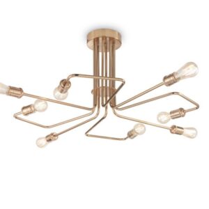 Triumph PL8 Ideal Lux Lampada Da Soffitto Stile Industriale