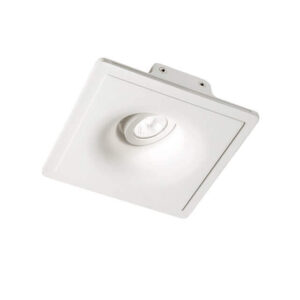 Zephyr Big Ideal Lux Faretto da Incasso in Gesso Semiorientabile