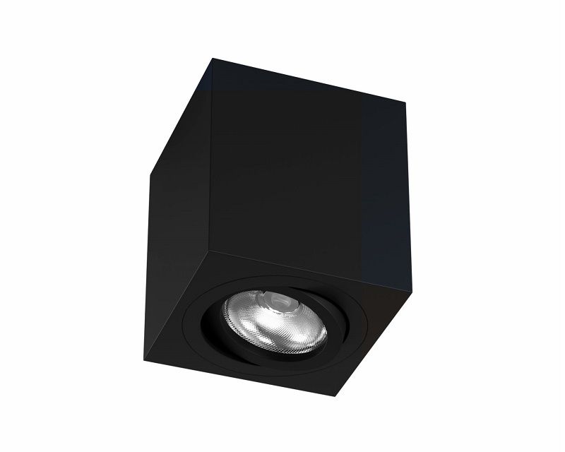 Zio Beneito Faure Mini Plafone Orientabile Nero