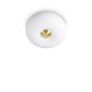 Arizona Pl2 Ideal Lux Plafoniera Tonda in Vetro