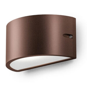 Lan Gea Luce Applique Per Esterni IP54 Biemissione