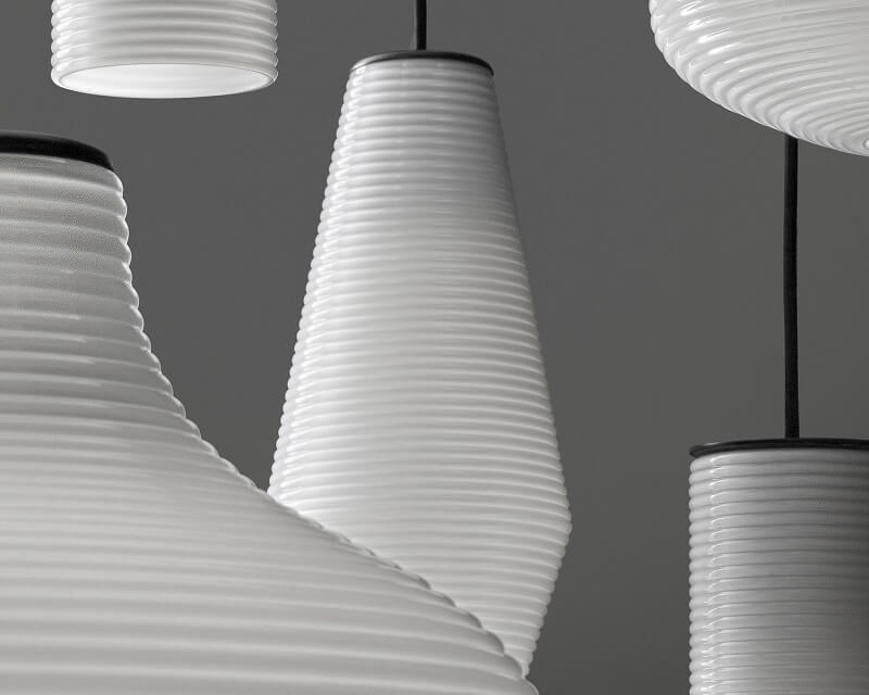 Olivia Panzeri Sospensione di design dettaglio