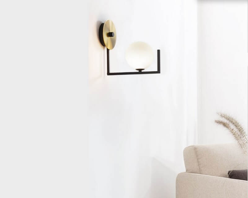 Birds ap1 Ideal Lux Applique in vetro soffiato ambiente