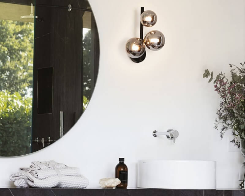 Perlage Ap3 Ideal Lux Applique in vetro soffiato ambiente