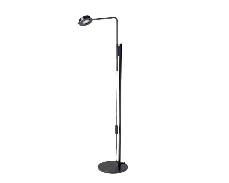 W102f Chipperfield Wastberg Lampada Led da terra acciaio scuro