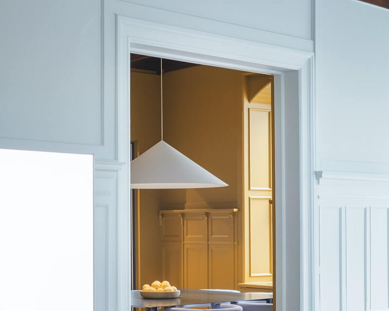 W151 Extra large pendant s3 Wastberg Lampada Led a Sospensione bianco ambiente