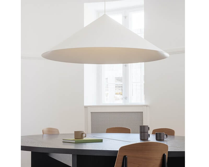 W151 Extra large pendant s3 Wastberg Lampada Led a Sospensione moderna bianco ambiente