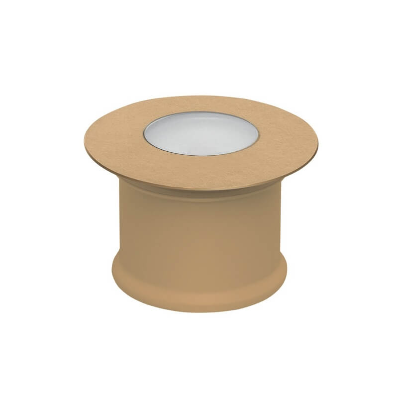 81469 Beret R I-Led Linea Light Faretto calpestabile da esterno ottone