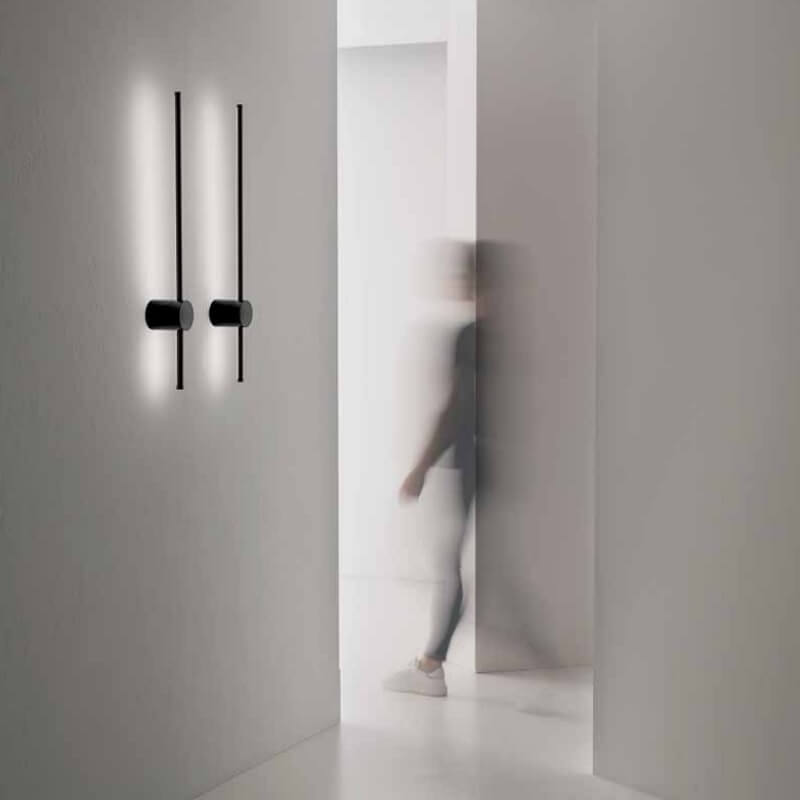 Enila A Gea Luce Applique Led Dimmerabile moderna titanio