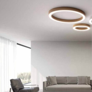 Flor P/G Gea Luce Lampada a Soffitto Tonda Dimmerabile D.80