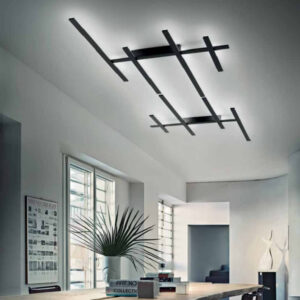 Rake AXL Gea Luce Plafoniera Dimmerabile 4 Elementi