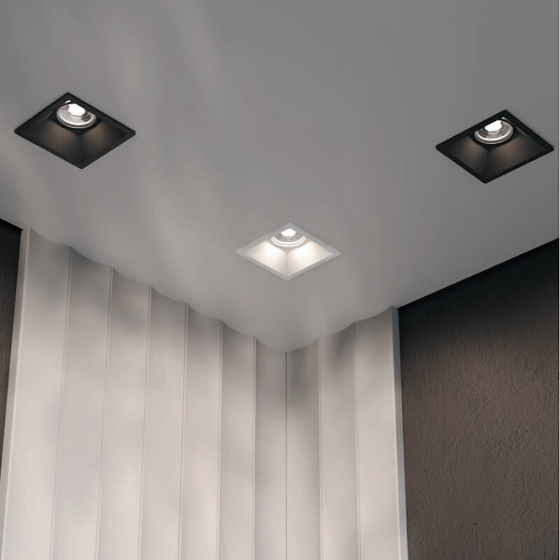 Dot Maytoni Faretto Quadro da Incasso Orientabile ambiente
