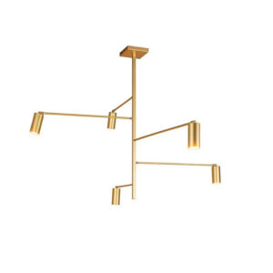 Antenna con Bicchieri Renzo Serafini Lampadario Industriale
