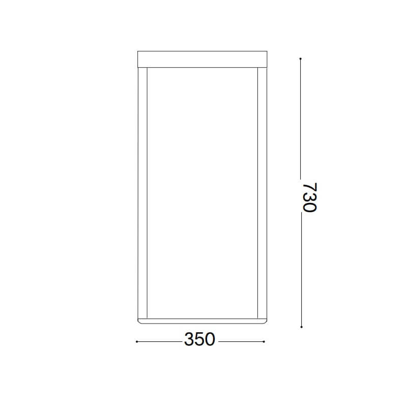 Ipotesi Pt Ideal Lux Piantana led IP44 da Esterno tecnica