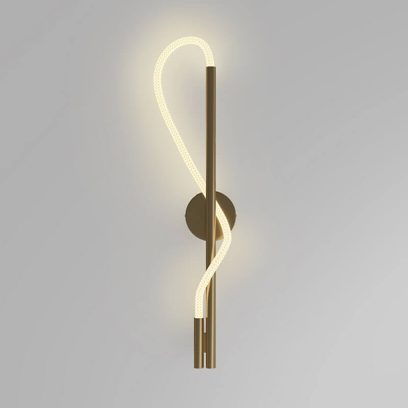 Tau Maytoni Applique Led di Design accesa