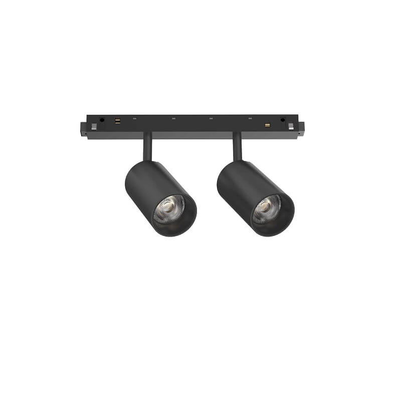 Ego Track Double Ideal Lux Spot Led per Binario nero