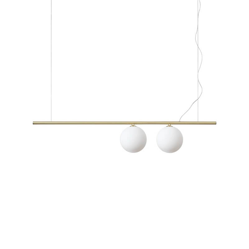 Perline Sp2 Ideal Lux Lampadario Moderno 2 sfere