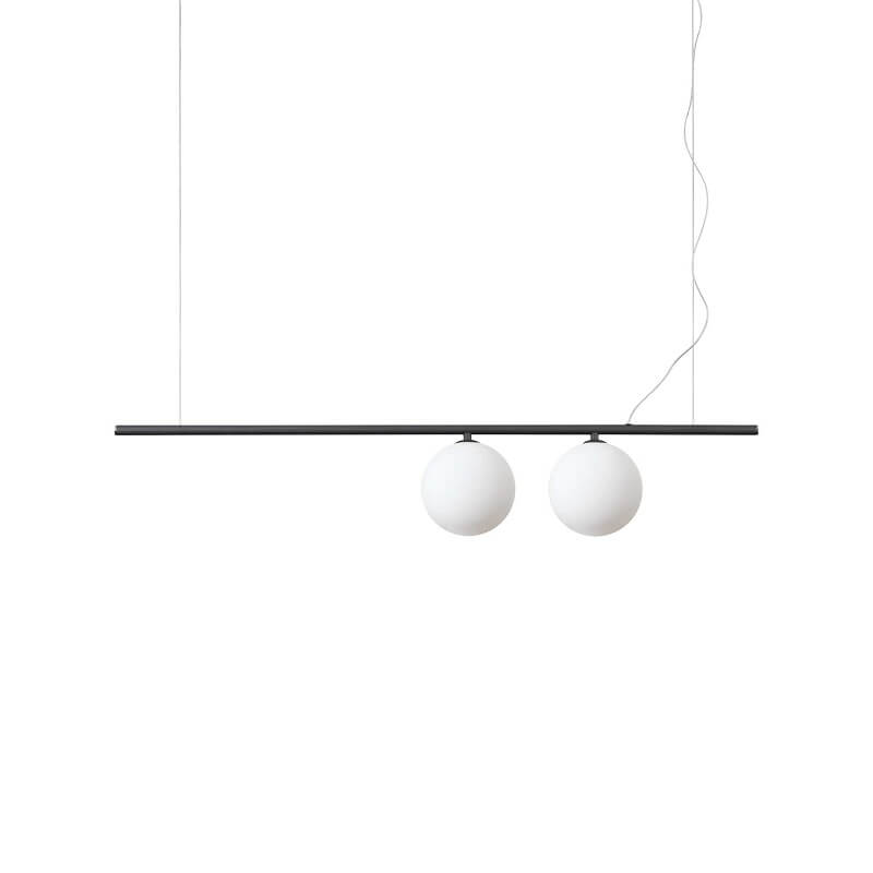 Perline Sp2 Ideal Lux Lampadario Moderno 2 sfere