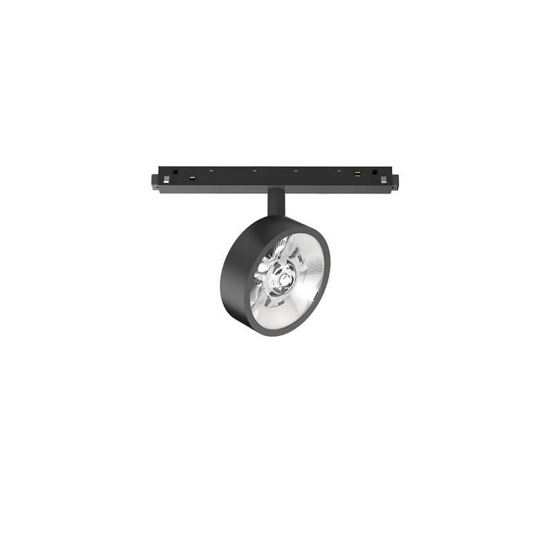 Ego Track Flat Ideal Lux Spot Led 9W per Binario nero