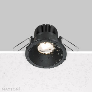 Zoom Led Maytoni Faretto Doccia IP65 Nero