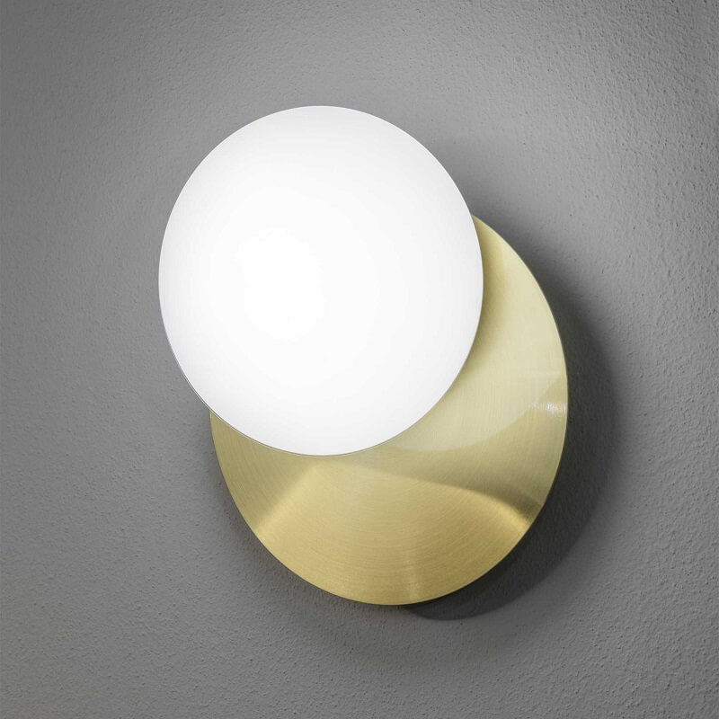 Ideal Lux Ninfea Ap1 Applique Ottone - Bianca