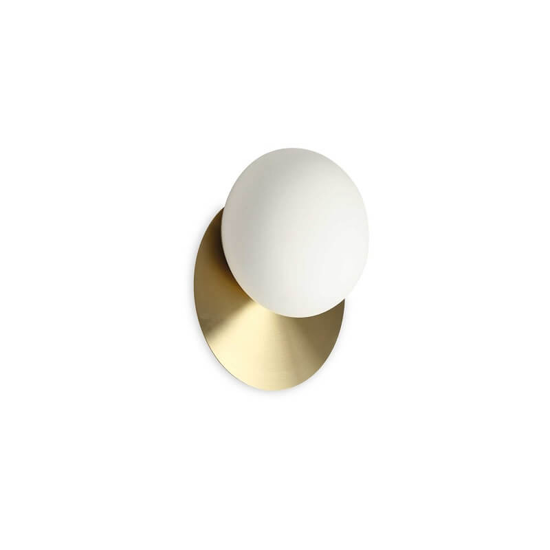 Ideal Lux Ninfea Ap1 Applique Ottone - Bianca
