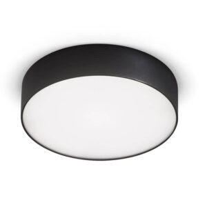 Plafoniera Led 16W Tonda Nera Gea Luce GPL270