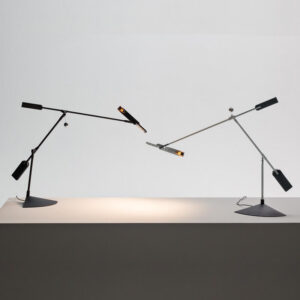 Stilnovo Halley Lampada da Tavolo Led Orientabile