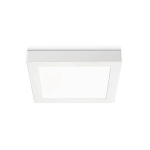 Plafoniera Quadrata Bianca 12W Gea Luce GFA764C-N
