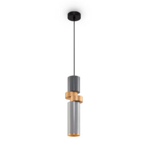Maytoni Palette Grigio Lampadario a Cilindro