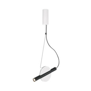 Enigma Maytoni Sospensione Led Bianca Nera