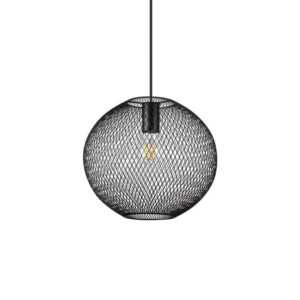 Lampadario in Metallo Nero Net Sp1 D29 Ideal Lux