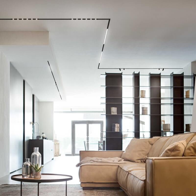 Stick Recessed Ideal Lux Profilo Magnetico A Incasso