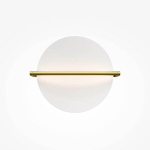 Mira Maytoni Lampada Led Da Parete Nera Oro
