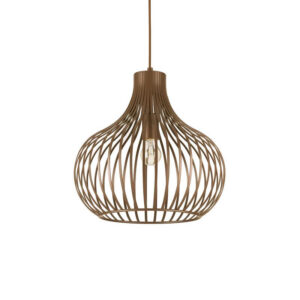 Onion Sp1 D38 Ideal Lux Lampadario Marrone Metallizzato