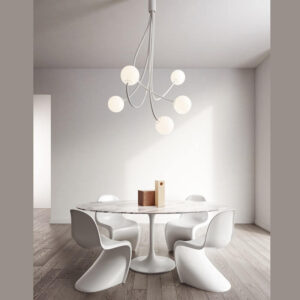 Moony Karman Lampada a Soffitto Flessibile 5 Sfere