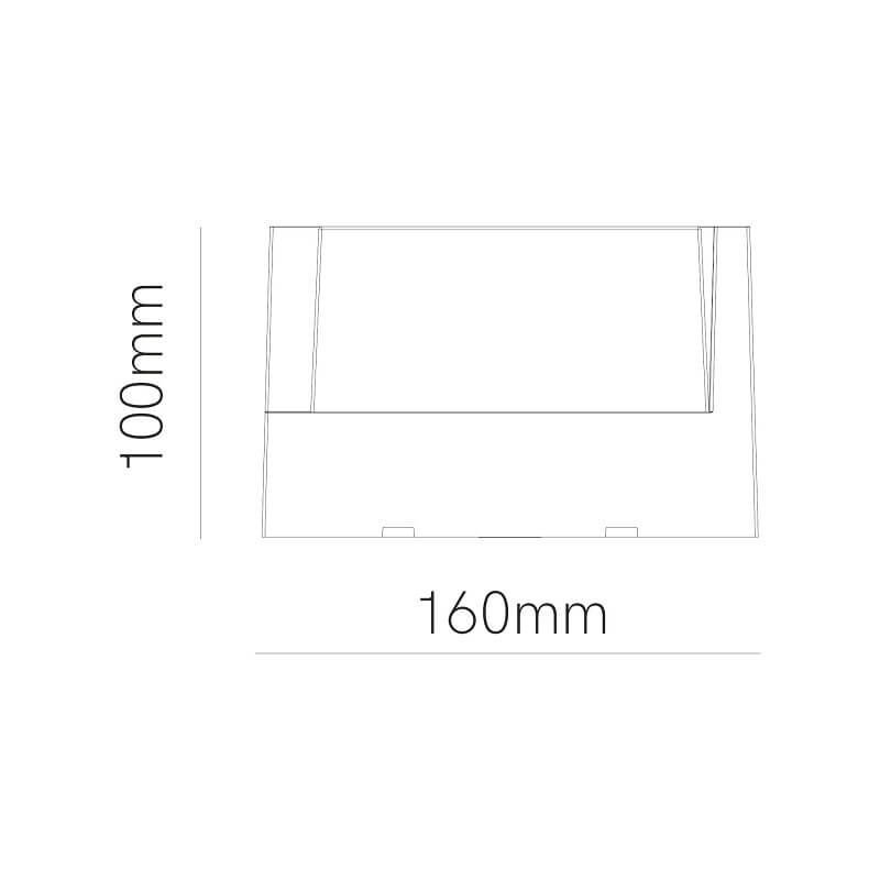 blis-beneito-faure-applique-led-da-esterni-quadrata-misura
