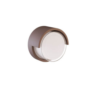 Applique Led da Esterni Corten IP65 Tonda Blis Beneito Faure