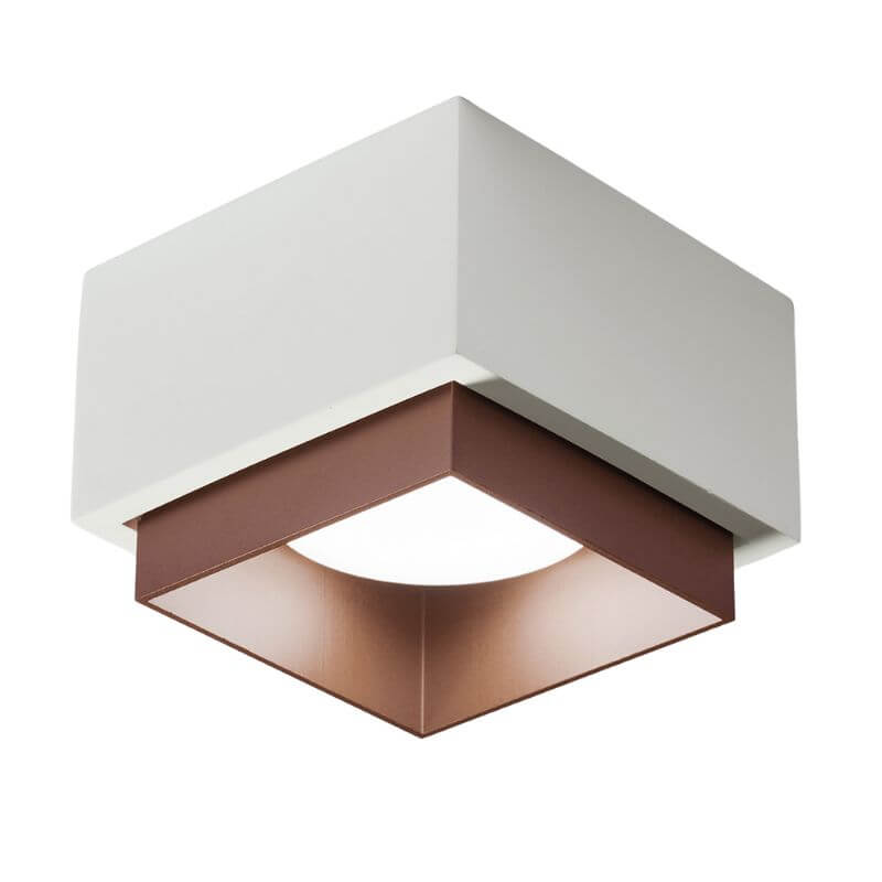 syme-sforzin-faretto-quadrato-bronzo-bianco