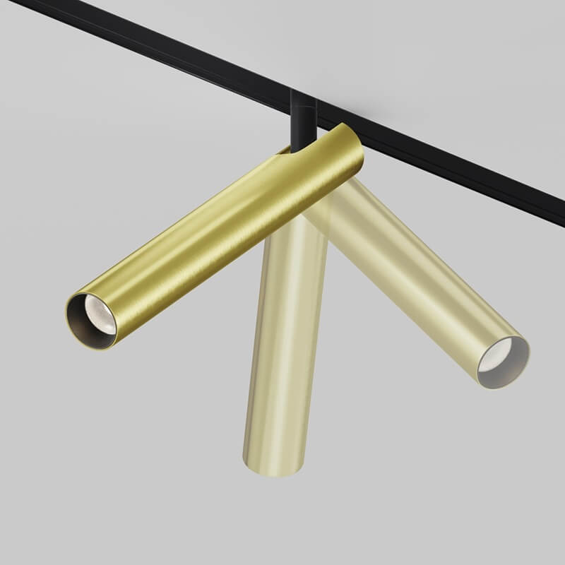 Focus T Maytoni Spot Led Oro Per Binario Magnetico