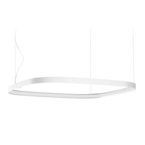 Zero Square 75 Panzeri Lampada a Sospensione di Design Bianca