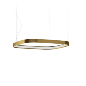 Zero Square 50 Panzeri Lampada a Sospensione di Design Bronzo