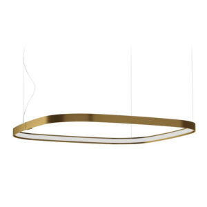 Zero Square 75 Panzeri Lampada a Sospensione di Design Bronzo